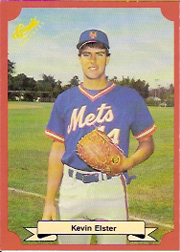 1988 Classic Red Baseball Cards        190     Kevin Elster